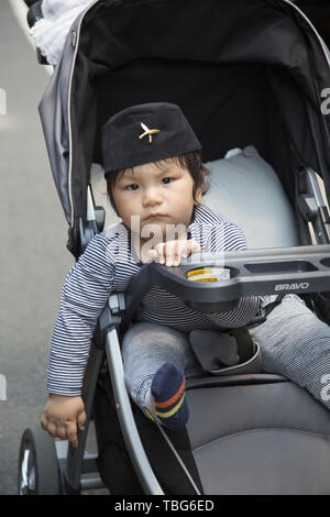 4. jährliche Nepal Day Parade im Jahr 2019 an der Madison Avenue in New York City. Stockfoto