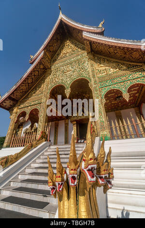 Wat That Luang in Luang Prabang, Laos, Südostasien Stockfoto