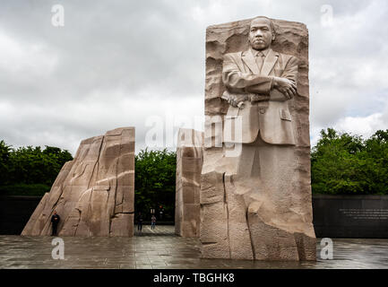 Riesige Statue von Martin Luther King Jr in der Martin Luther King Memorial in Washington DC, USA am 13. Mai 2019 Stockfoto