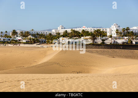 Dunas de Maspalomas, Maspalomas, Gran Canaria, Spanien Stockfoto