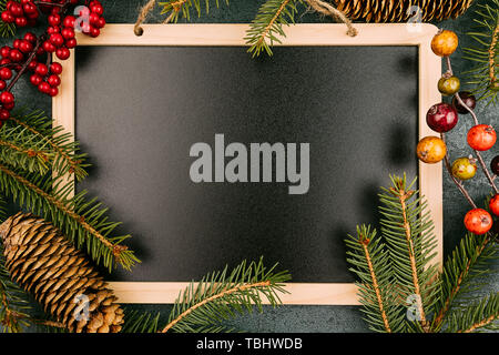 Weihnachten Thema Tafel. Stockfoto
