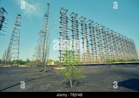 Sperrzone von Tschernobyl Tschernobyl Stadt - Abgebrochene ...