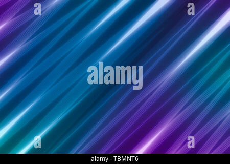Abbildung: Blau und Lila abstrakt Hintergrund mit unscharfen magic Neon Licht. Stockfoto
