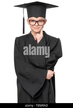 Graduate teenboy Studenten Stockfoto