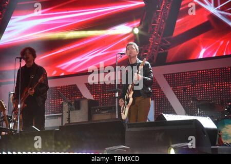 Mai Tag (01 St) Konzert auf der Piazza San Giovanni mit: Noel Gallagher Wo: Rom, Italien Wann: 01. Mai 2019 Credit: IPA/WENN.com ** Nur für die Veröffentlichung in Großbritannien, den USA, Deutschland, Österreich, Schweiz ** verfügbar Stockfoto