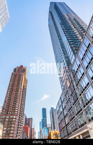 Dezember, 2018: Die große schöne Gebäude in Downtown Manhattan. Stockfoto