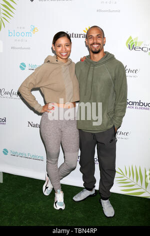 Juni 1, 2019 - Beverly Hills, CA, USA - LOS ANGELES - Jun 1: Brytni Sarpy, bryton James an der 2. jährlichen Bloom Gipfel im Beverly Hilton Hotel am 1. Juni 2019 in Beverly Hills, CA (Credit Bild: © Kay Blake/ZUMA Draht) Stockfoto