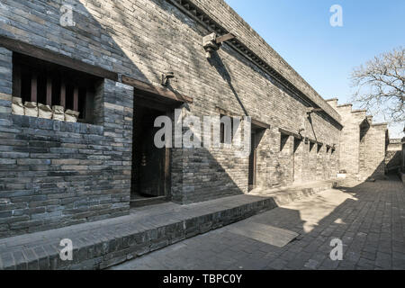 Alten Gefängnis in Pingyao County, Provinz Shanxi, China Stockfoto