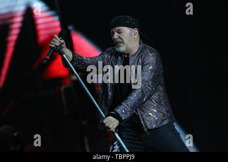 Mailand, Italien. 02 Juni, 2019. Konzert VASCO ROSSI San Siro Mailand #19 vascononstoplive Credit: Unabhängige Fotoagentur/Alamy leben Nachrichten Stockfoto