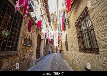 Blick auf die Stadt Toledo county Spaniens in der Provinz von Toledo, Autonome Gemeinschaft Kastilien-La Mancha in Spanien. (Foto: VANESSA CARVALHO/BRA Stockfoto