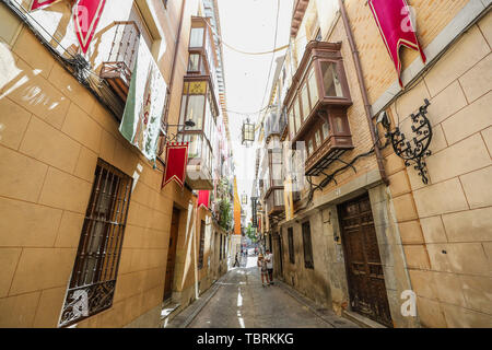 Blick auf die Stadt Toledo county Spaniens in der Provinz von Toledo, Autonome Gemeinschaft Kastilien-La Mancha in Spanien. (Foto: VANESSA CARVALHO/BRA Stockfoto