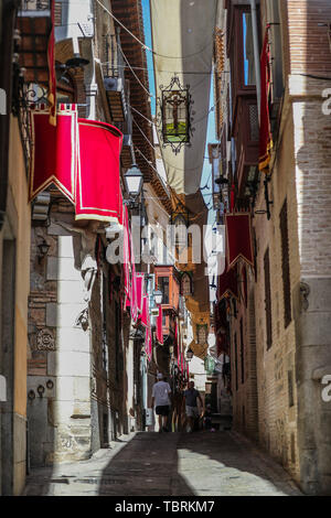 Blick auf die Stadt Toledo county Spaniens in der Provinz von Toledo, Autonome Gemeinschaft Kastilien-La Mancha in Spanien. (Foto: VANESSA CARVALHO/BRA Stockfoto