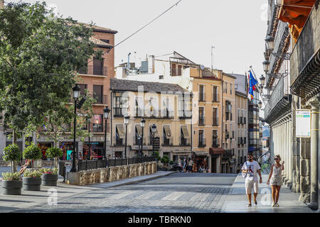 Blick auf die Stadt Toledo county Spaniens in der Provinz von Toledo, Autonome Gemeinschaft Kastilien-La Mancha in Spanien. (Foto: VANESSA CARVALHO/BRA Stockfoto