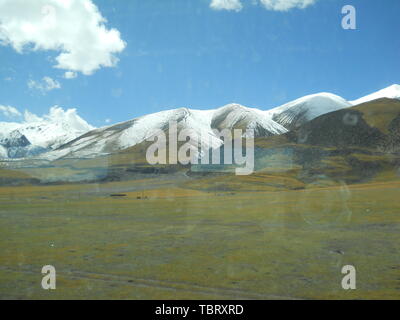 Sichuan-Tibet reiten Landschaft Stockfoto