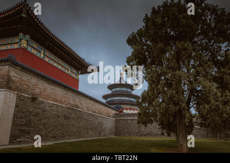 Eine Ecke von der Himmelstempel in Peking Stockfoto