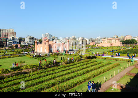 Mausoleum von Pari Bibi im Lalbagh Fort in Dhaka. Stockfoto