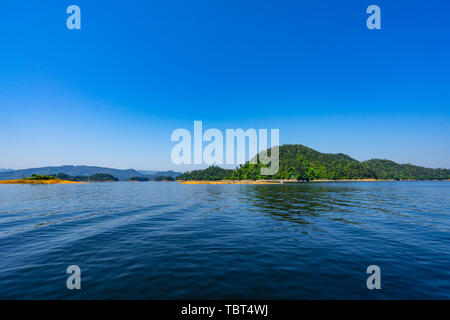 Landschaft der Tausend Island Lake Stockfoto