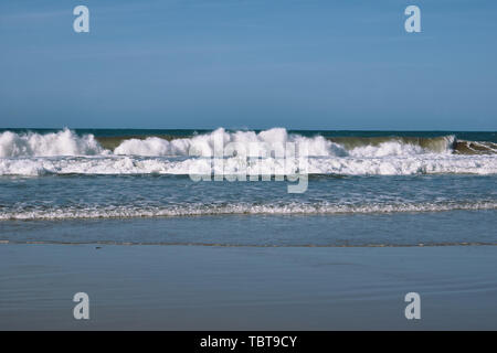 Natur Strand in Kantabrien, Spanien Stockfoto