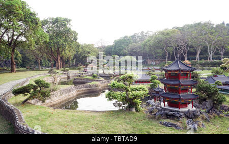 Fairview chinesische Architekturmodell Stockfoto