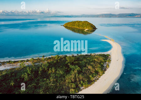 Erstaunlich Bon Bon Strand auf Romblon Island, Philippinen Stockfoto