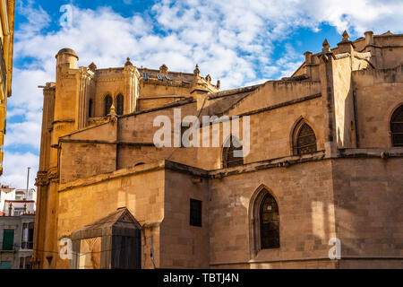 Die Kathedrale der Heiligen Maria in Murcia, Spanien. Stockfoto