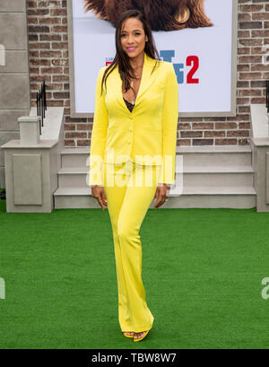 Los Angeles, CA - Juni 02, 2019: Dania Ramirez besucht die Premiere von Universal Pictures'' Das geheime Leben der Haustiere 2' im Regency Dorf Theater Stockfoto