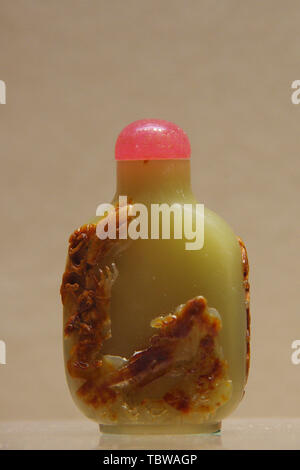 Schnupftabak Flasche Stockfoto