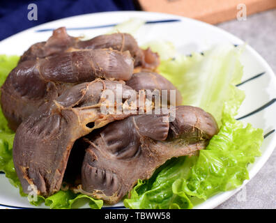 Kaltes Gemüse Fleisch Stockfoto