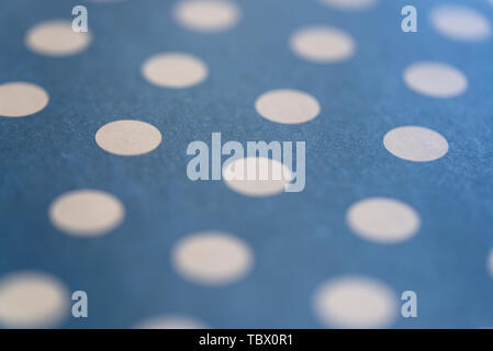 Schwarze Unterseite bronzing Polka Dot abstrakt Hintergrund Stockfoto