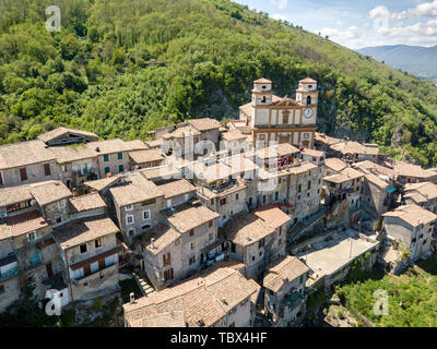 Die charmanten, mittelalterlichen Stadt Artena, nahe Rom, Latium, Italien Stockfoto
