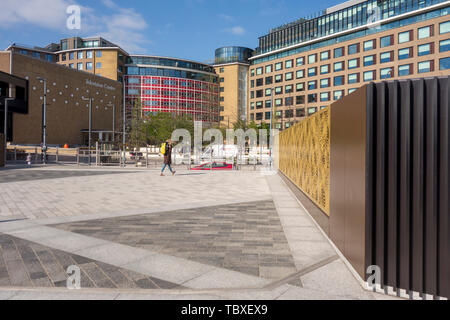 Neue London Development Wohnungen & Häuser an den ehemaligen BBC Television Centre, Weiß City‎, London, UK Stockfoto