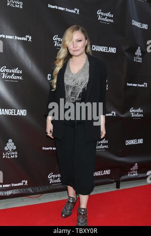 Juni 3, 2019 - Los Angeles, CA, USA - LOS ANGELES - Jun 3: Lindsey Haun am ''Changeland" Los Angeles Premiere am ArcLight Hollywood am 3. Juni 2019 in Los Angeles, CA (Credit Bild: © Kay Blake/ZUMA Draht) Stockfoto