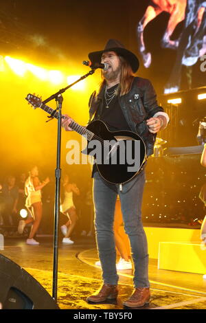 New York, NY, USA. 2. Juni 2019. Billy Ray Cyrus führt im Summer Jam bei Met Life Stadium, 2. Juni 2019 in East Rutherford, NJ. Photo Credit: Walik Goshorn/Mediapunch/Alamy leben Nachrichten Stockfoto