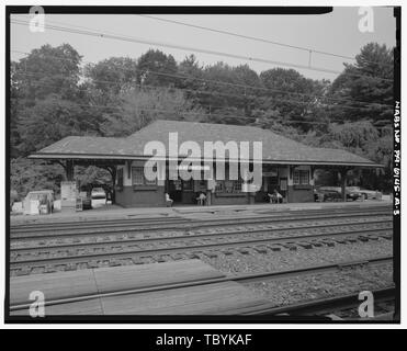 Merion Bahnhof, Hauptbahnhof, bürgerlichen Kreis, Merion Park, Montgomery County, PA Stockfoto