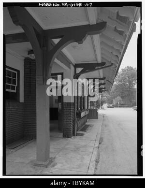 Merion Bahnhof, Hauptbahnhof, bürgerlichen Kreis, Merion Park, Montgomery County, PA Stockfoto
