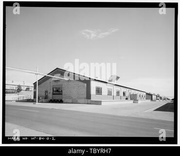 Im Norden und Westen ausgerichtete Seiten Ogden Arsenal, Lager, 6053 Elm Lane, Layton, Davis County, UT WegmanFrench, Lysa, Sender Dockendorf, Richard, Fotograf Stockfoto