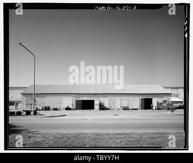 Norden elevation U.S. Naval Air Station, Sägewerk, Pensacola, Escambia County, FL Stockfoto