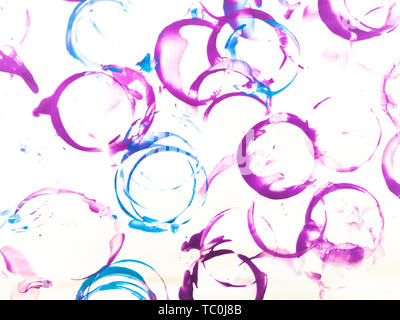 Abstrakte Ölmalerei, Aquarell kunst Bürste abstrakt Hintergrund. Stockfoto