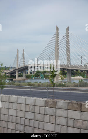 Portland suspension Railway Bridge Stockfoto