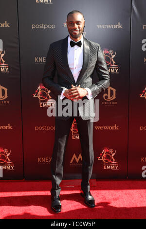 46. jährlichen Tagsüber Creative Arts Emmy Awards am Pasadena Civic Center in Pasadena, Kalifornien am Mai 3, 2019 Mit: James Bland Wo: Pasadena, Kalifornien, USA, wenn: 03. Mai 2019 Credit: Sheri Determan/WENN.com Stockfoto