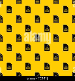 Datei XLS Muster Vektor Stock Vektor