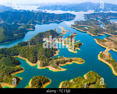 Chun Yang Linie der Qiandao Lake, Hangzhou Stockfoto