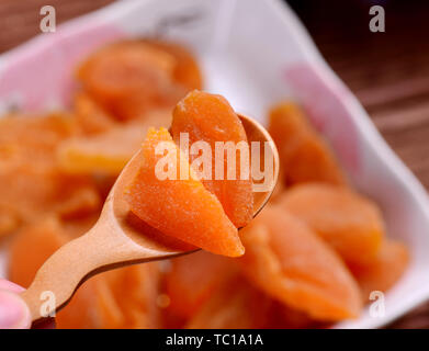 Süßkartoffel getrocknet Stockfoto