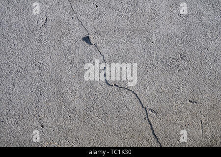 Gerissenen Beton wand Oberflächenstruktur Stockfoto