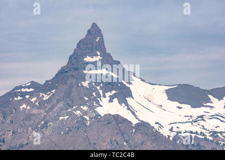 Pilot Peak Teil der Beartooth Mountain Range in Custer Gallatin National Forest Juli 8, 2018 in der Nähe von West Yellowstone, Montana. Stockfoto