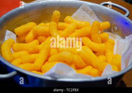 Flips snack Hintergrund und Nahaufnahme Stockfoto