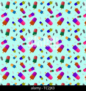 Eis square Web patern Vector Illustration Stock Vektor