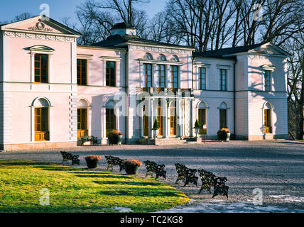 Rosendal Palast (rosendals Slott) Djurgarden Stockholm Schweden Skandinavien Stockfoto