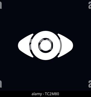 Auge Vektorsymbol, vector Beste flachen Symbol, Logo, Illustration, Vektor Symbol für Design Stock Vektor