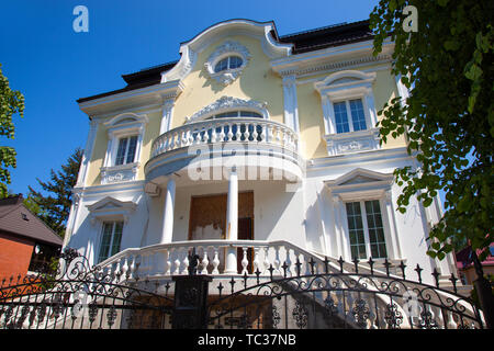 Freistehende Suburban House im Bau. Stockfoto